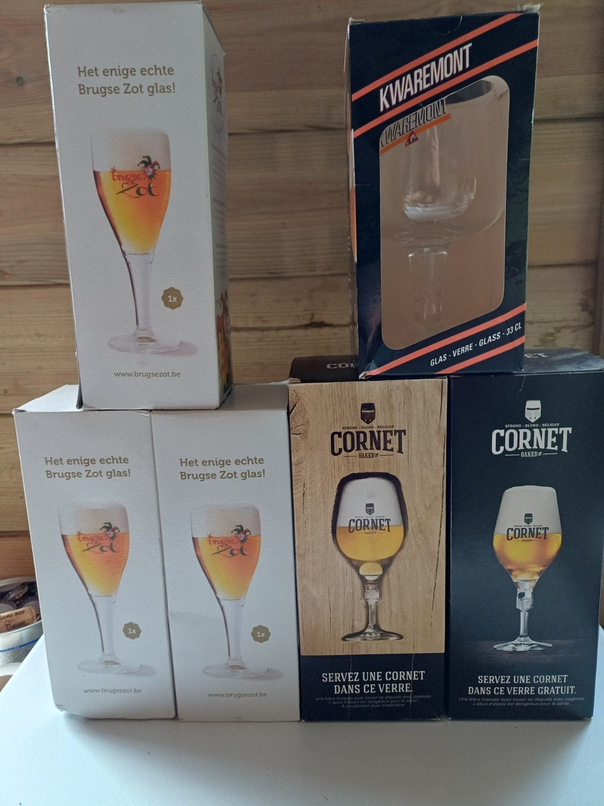 bierglazen, Ophalen