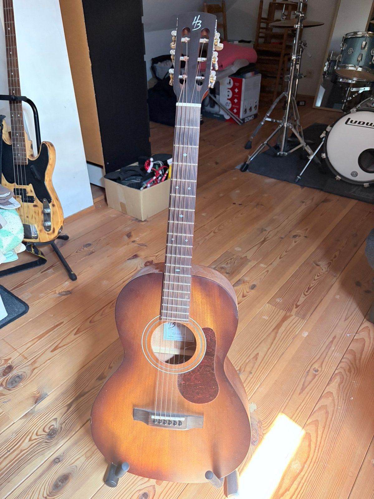 Harley Benton Custom Line CLP-15ME  Parlour Gitaar, Enlèvement, Comme neuf
