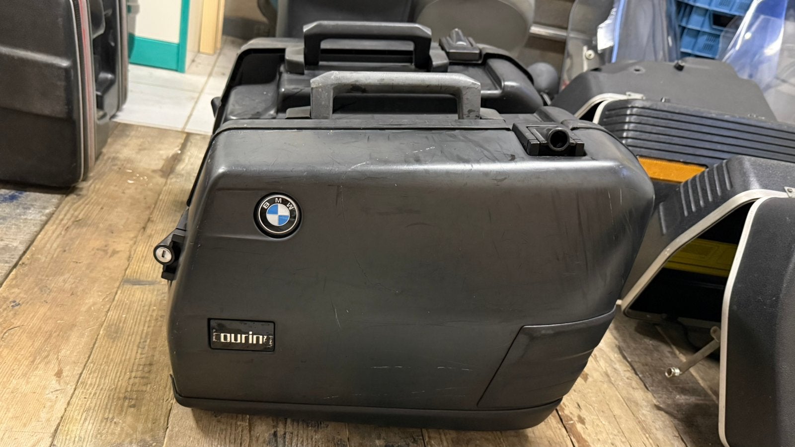 BMW R touring moto reiskoffer travel cases, Motoren, Ophalen, Zo goed als nieuw