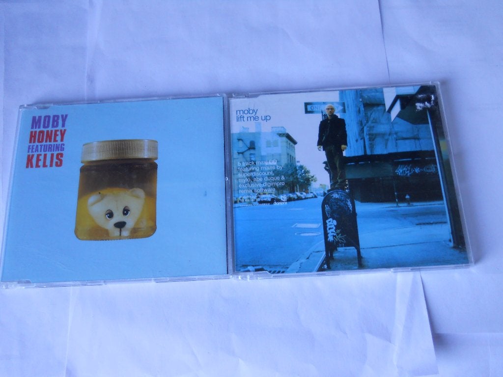2 MAXI CD SINGLES - MOBY, Ophalen of Verzenden, Zo goed als nieuw, Dance en House, Eerste persing