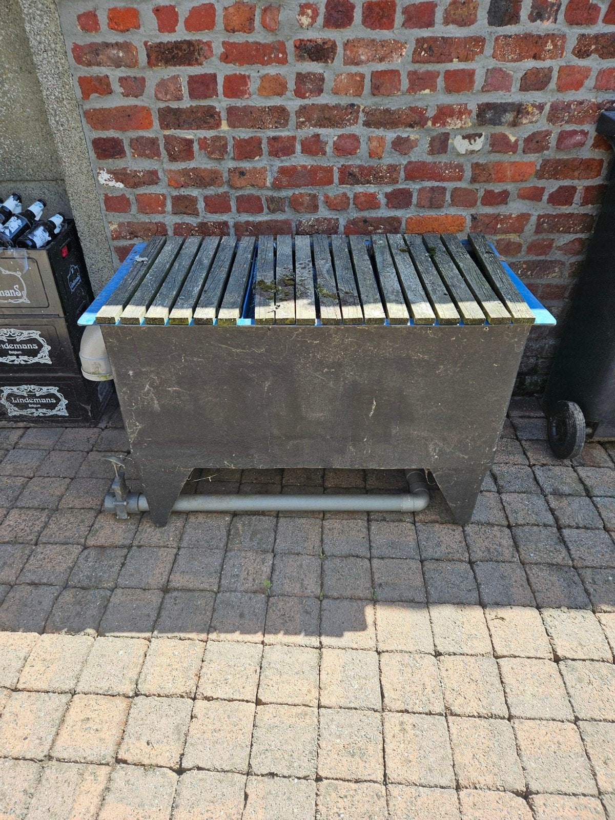 Vijverfilter, Ophalen