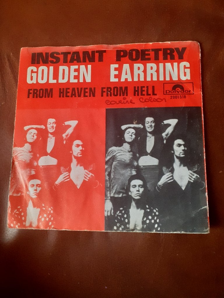 45T Golden Earring : Instant poetry, Cd's en Dvd's, Vinyl Singles, Ophalen of Verzenden