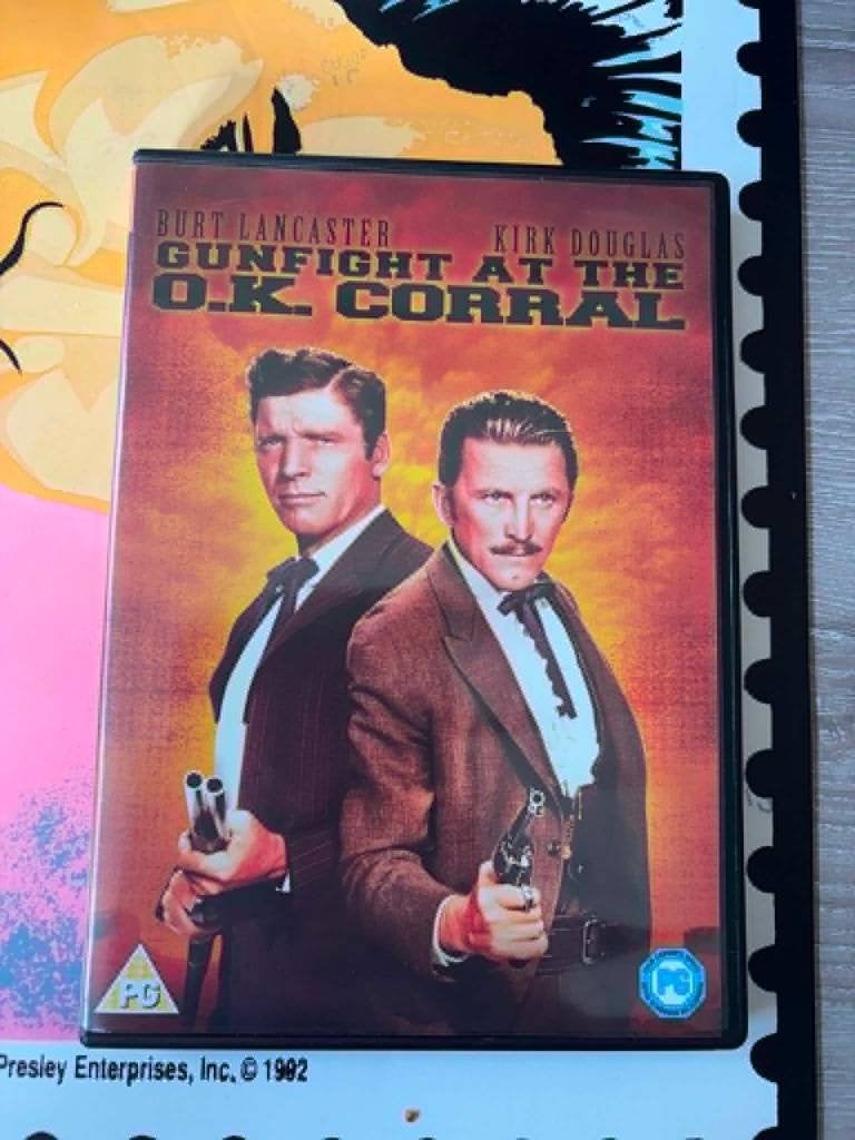 Gunfight at the ok corral met Kirk Douglas, Burt Lancaster,, CD & DVD, DVD | Classiques, Enlèvement ou Envoi, Anglais, Comme neuf