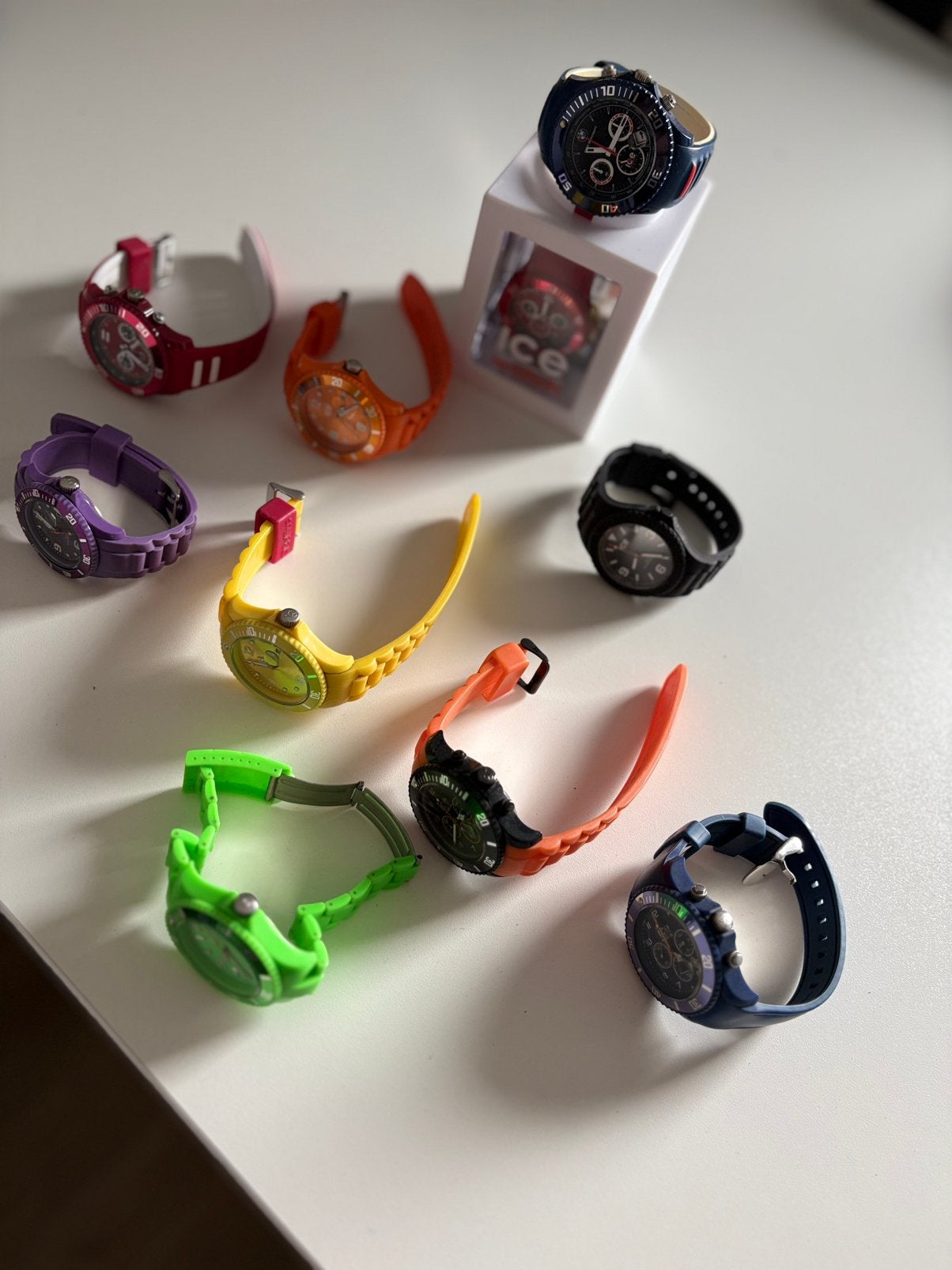 Swatch Ice Watches, Handtassen en Accessoires, Ophalen, Gebruikt, Polshorloge, Swatch