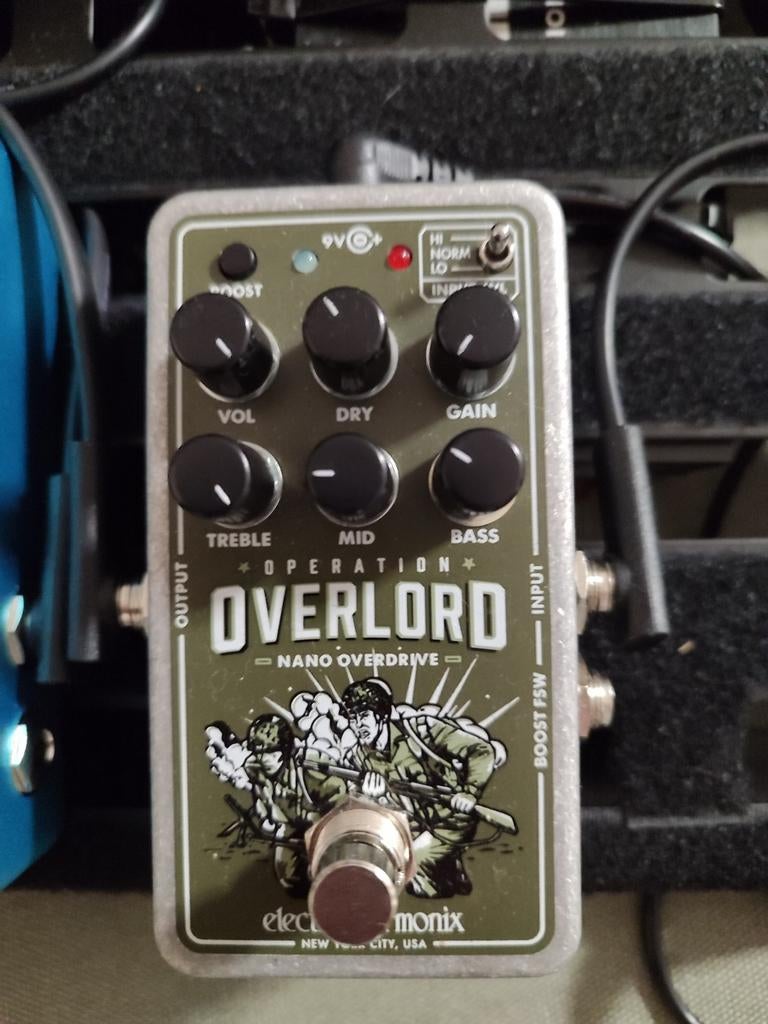 EH Nano Overlord, Musique & Instruments, Enlèvement, Comme neuf, Distortion, Overdrive ou Fuzz
