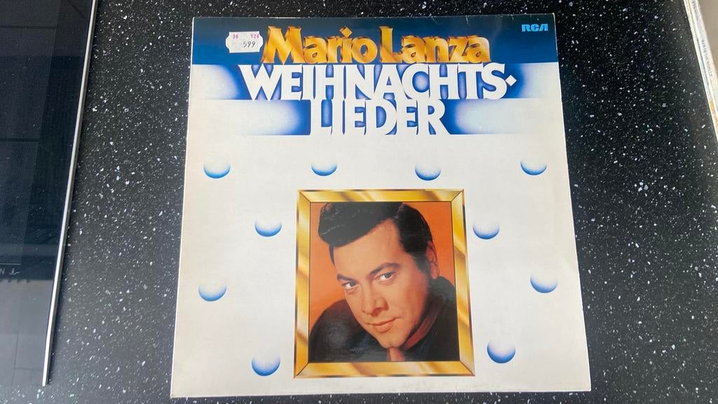 Mario lanza - weihnachts lieder LP, Ophalen of Verzenden, Zo goed als nieuw