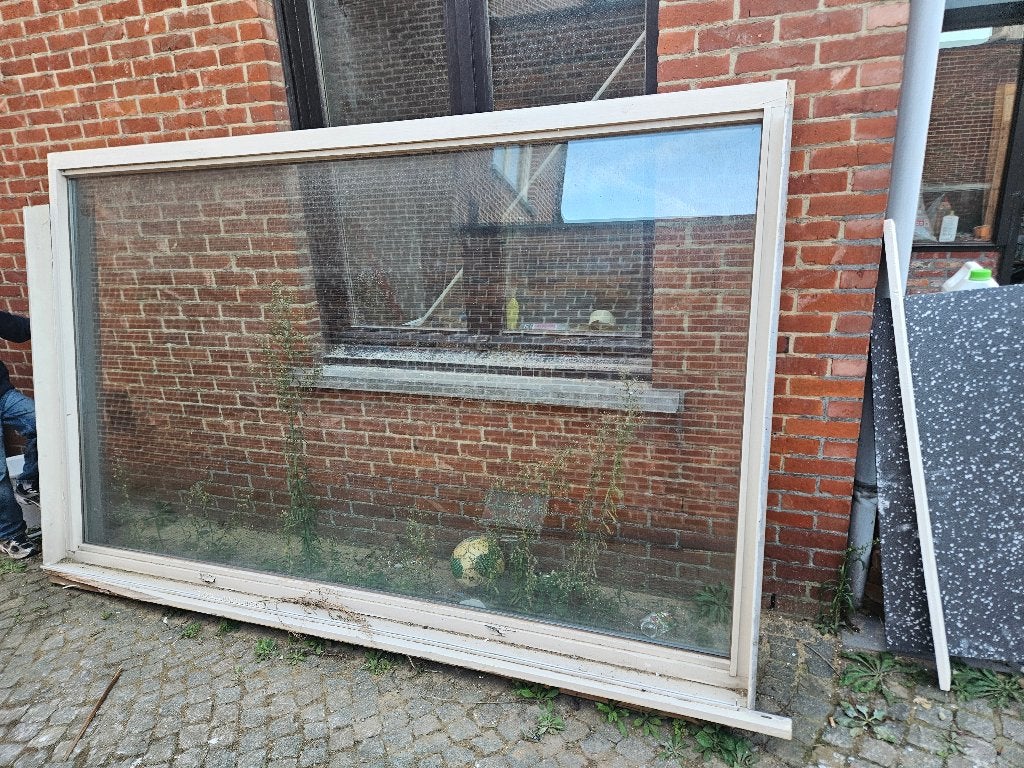 Gratis raam, Doe-het-zelf en Bouw, Ophalen, Gebruikt, Gevelraam of Ruit