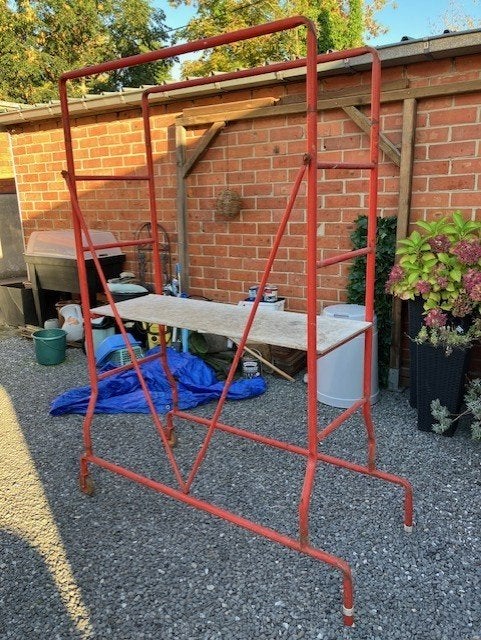 Kamersteiger Rolsteiger rolstelling 185 x 115 x 40 cm, Doe-het-zelf en Bouw, Ophalen, Gebruikt, Rolsteiger of Kamersteiger, Minder dan 2 meter