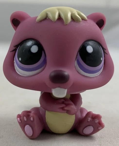 Littlest Pet Shop LPS 1410 Bever Pet Pairs Hasbro 2008, Verzamelen, Verzenden, Zo goed als nieuw