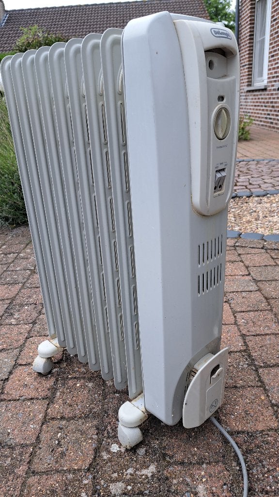 Radiateur à huile Delonghi, Bricolage & Construction, Enlèvement, Utilisé, Thermostat