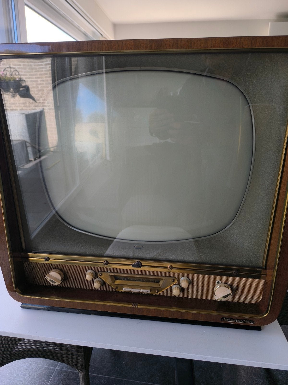 vintage Tv His Master's Voice, Antiquités & Art, Enlèvement