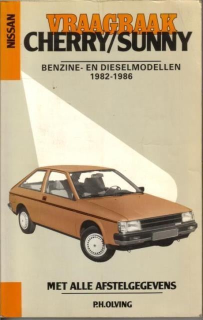 (a28) Nissan Cherry / Sunny 1982-1986, vraagbaak, Boeken, Auto's | Boeken, Verzenden, Gelezen, Nissan