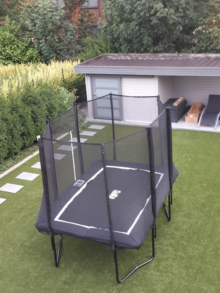 Trampoline Salta rechthoekig, Ophalen, Gebruikt