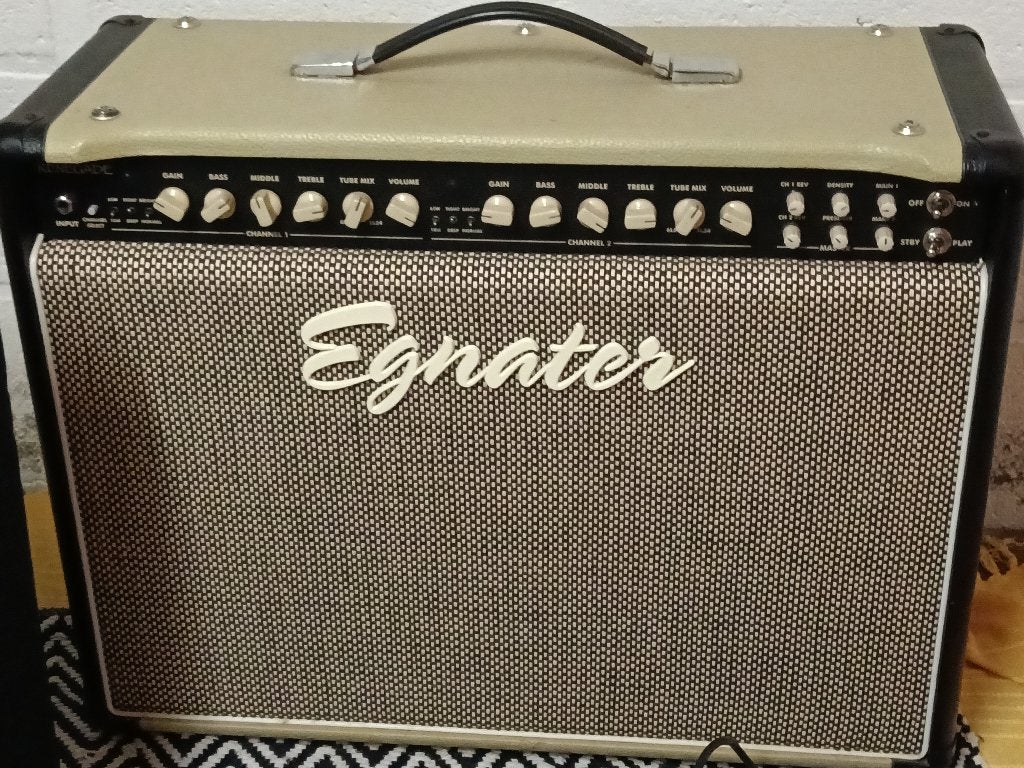 Custom Egnater 18w/60w lampenversterker, Ophalen, Gebruikt, Gitaar, 50 tot 100 watt