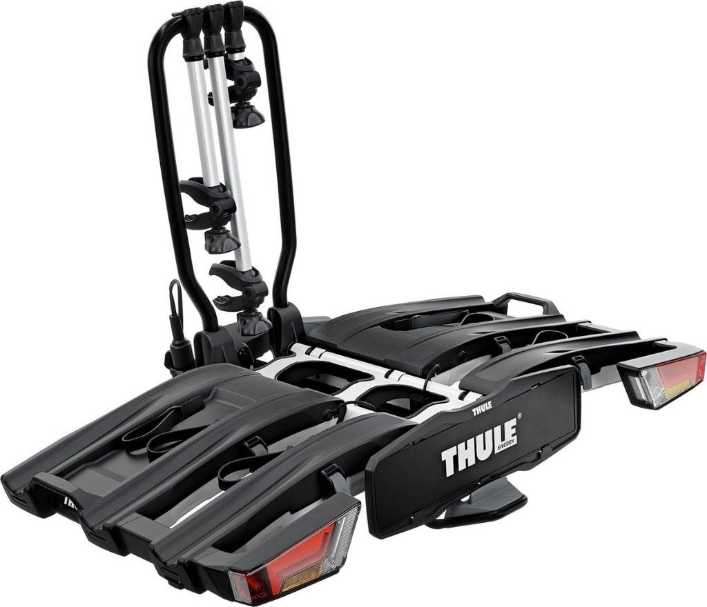 Fietsendrager Thule Easyfold XT3 type 934, Auto diversen, Fietsendragers, Zo goed als nieuw, Trekhaakdrager, 3 fietsen of meer