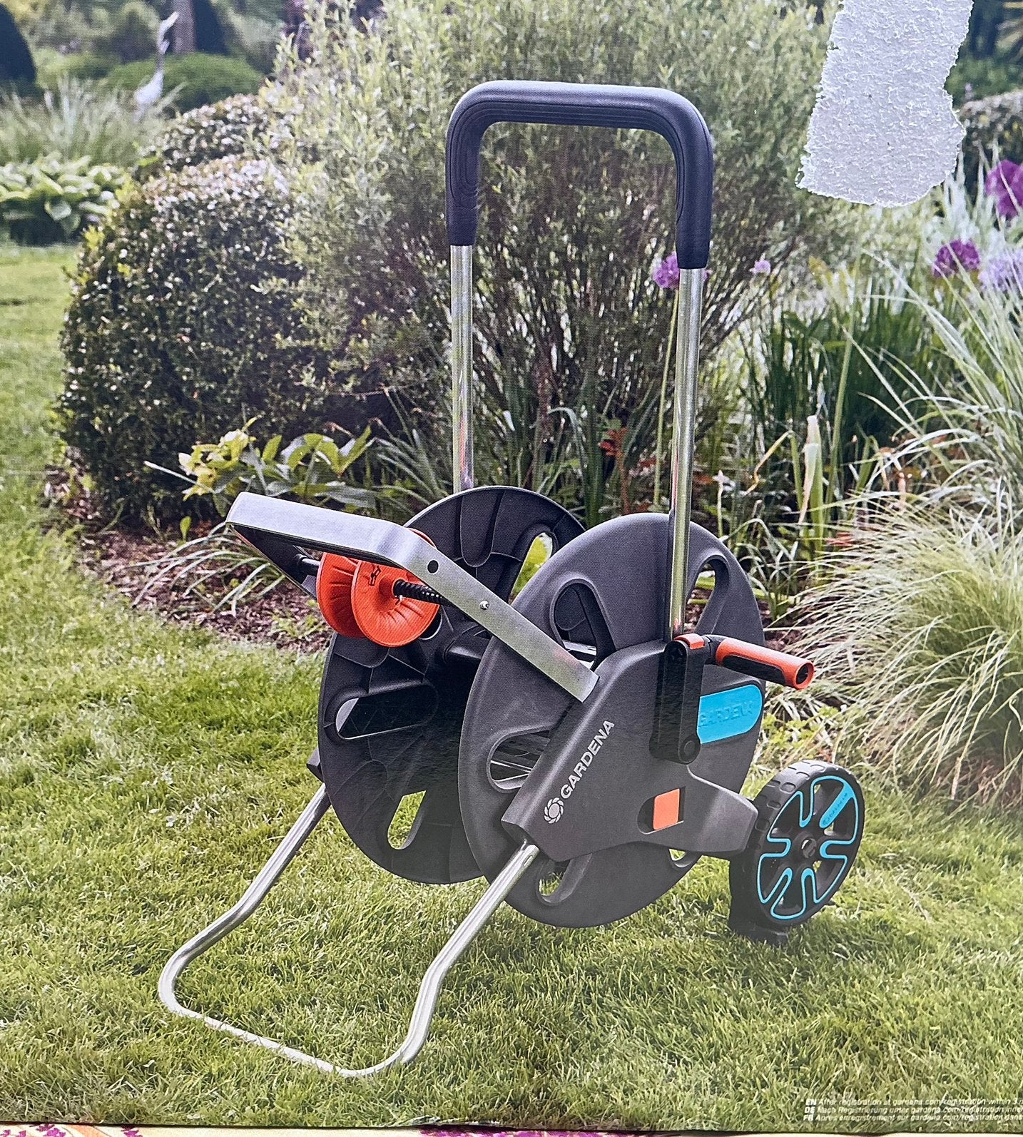 Tuinhaspel gardena, Jardin & Terrasse, Tuyaux d'arrosage, Enlèvement, Utilisé, Dévidoir