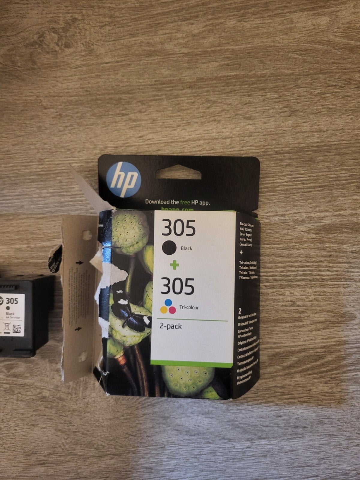 HP 305 originele drie-kleuren / zwarte inktcartridge, 2-pack, Cartridge, Nieuw, Ophalen of Verzenden, HP