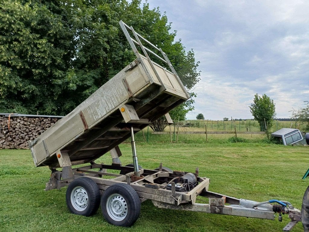 Remorque basculante électrique, Ophalen