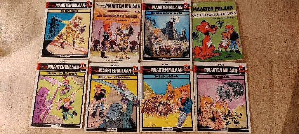 8 avonturen van Maarten Milaan, Plusieurs BD, Utilisé, Enlèvement, Godard Christian