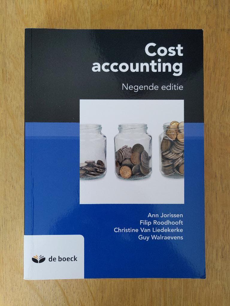 Cost accounting, Boeken, Ophalen of Verzenden