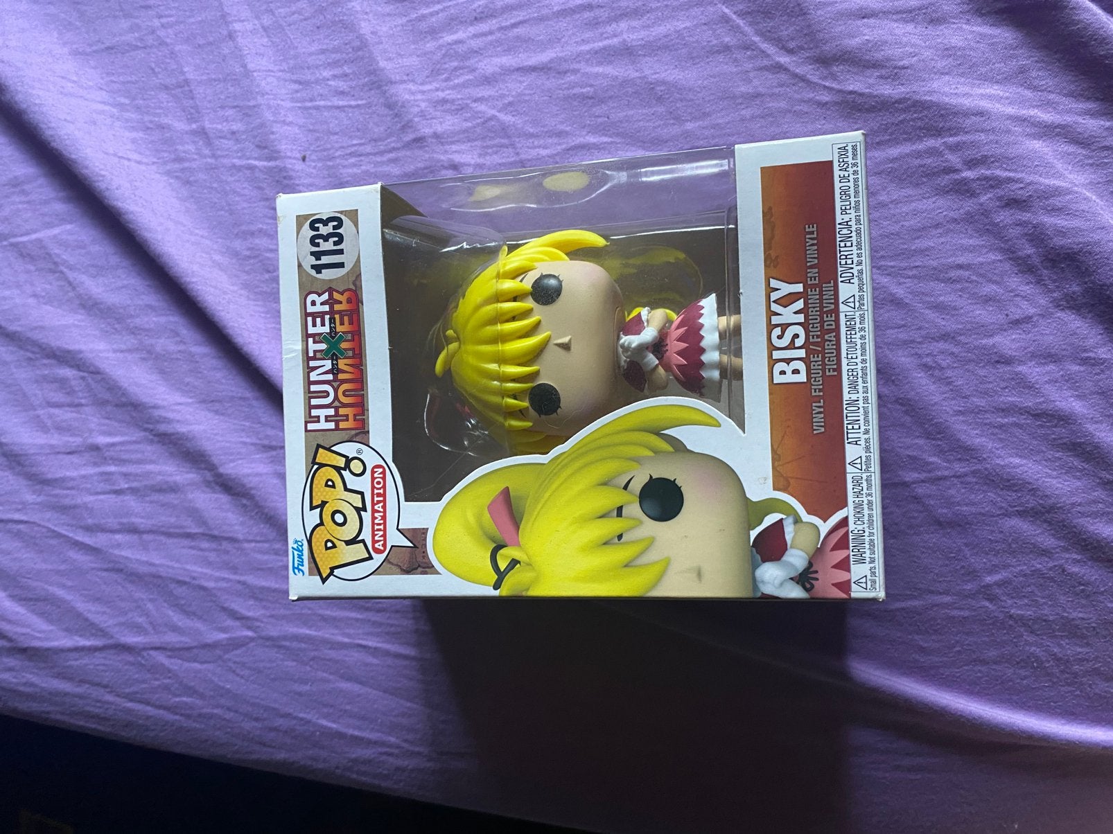 Bisky funko pop van Hunter X Hunter, Ophalen, Gebruikt