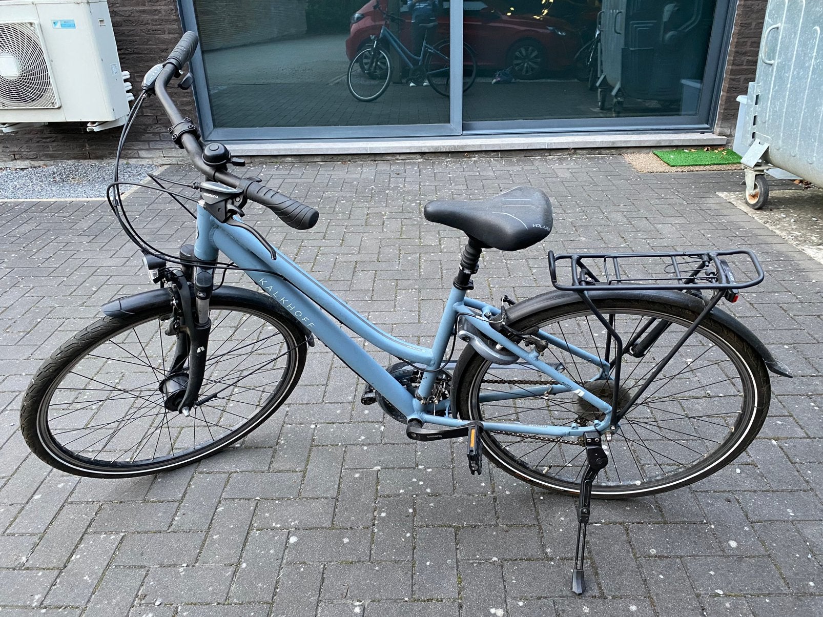 Damensfiets Kalkhoff, Fietsen en Brommers, Ophalen, Zo goed als nieuw