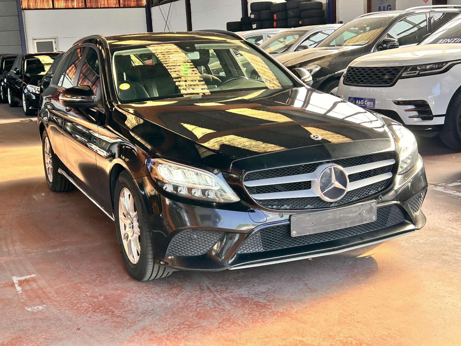 Mercedes-Benz C 200 C 200 d (EU6d-TEMP), Auto's, Automaat, Dealer onderhouden, Stof, Gebruikt