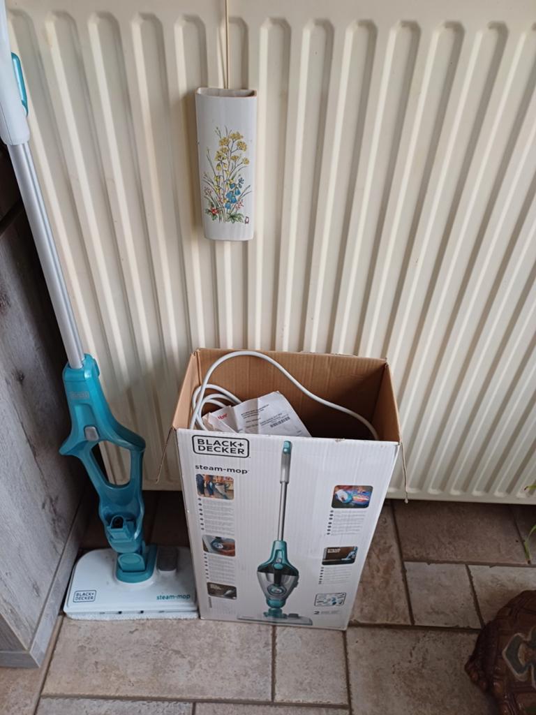 Stoomreiniger black en decker, Ophalen, Stoomreiniger
