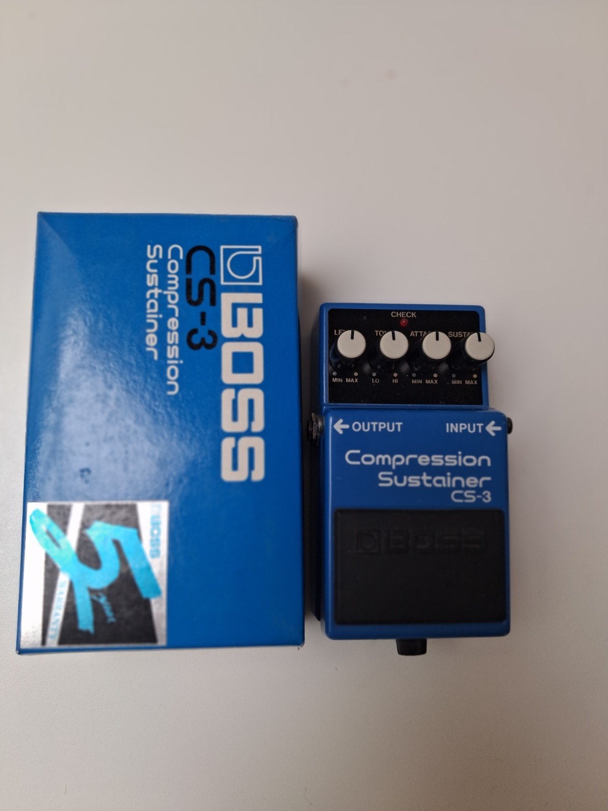 Boss CS-3 compressor sustainer, Muziek en Instrumenten, Effecten, Ophalen of Verzenden, Zo goed als nieuw, Compressor