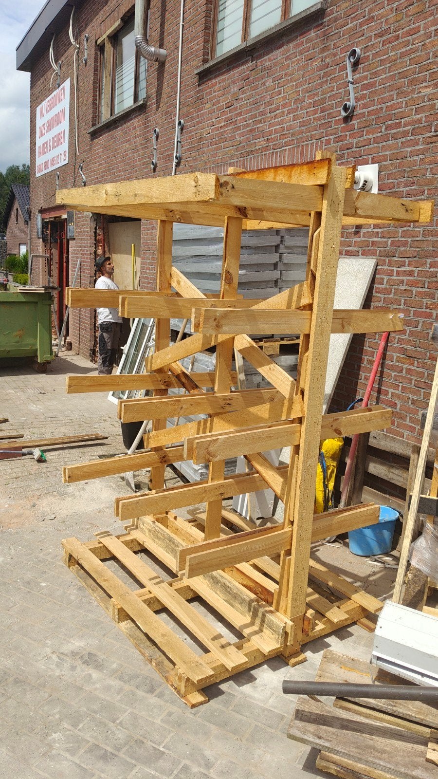 Étagère de rangement en bois, Enlèvement, Neuf