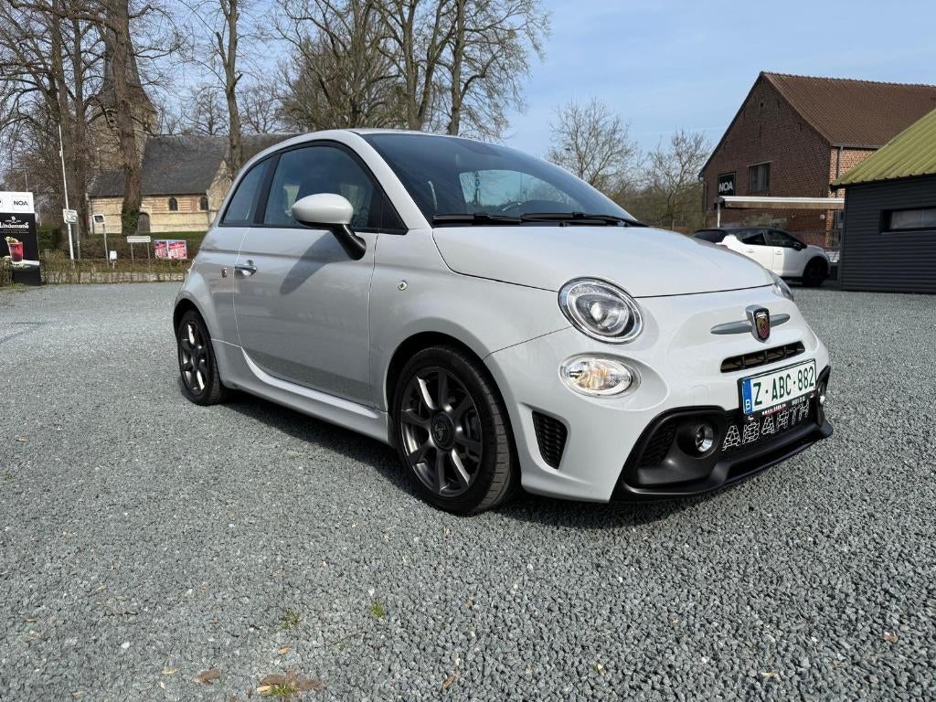 Fiat 500 Abarth 595-NARDO GREY/23.950km/CAR-PASS/Comme Neuve, 1140 kg, Argent ou Gris, Achat, Euro 6
