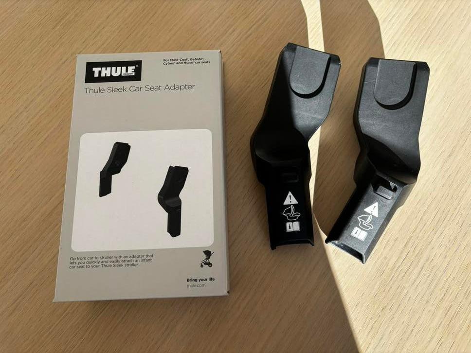 Thule Sleek car seat adapter, Enlèvement, Comme neuf