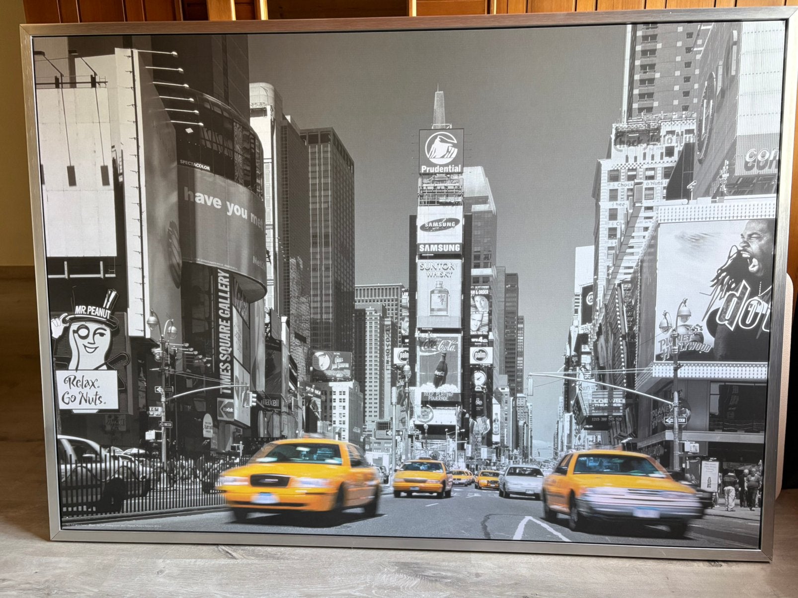 New york op canvas, Ophalen