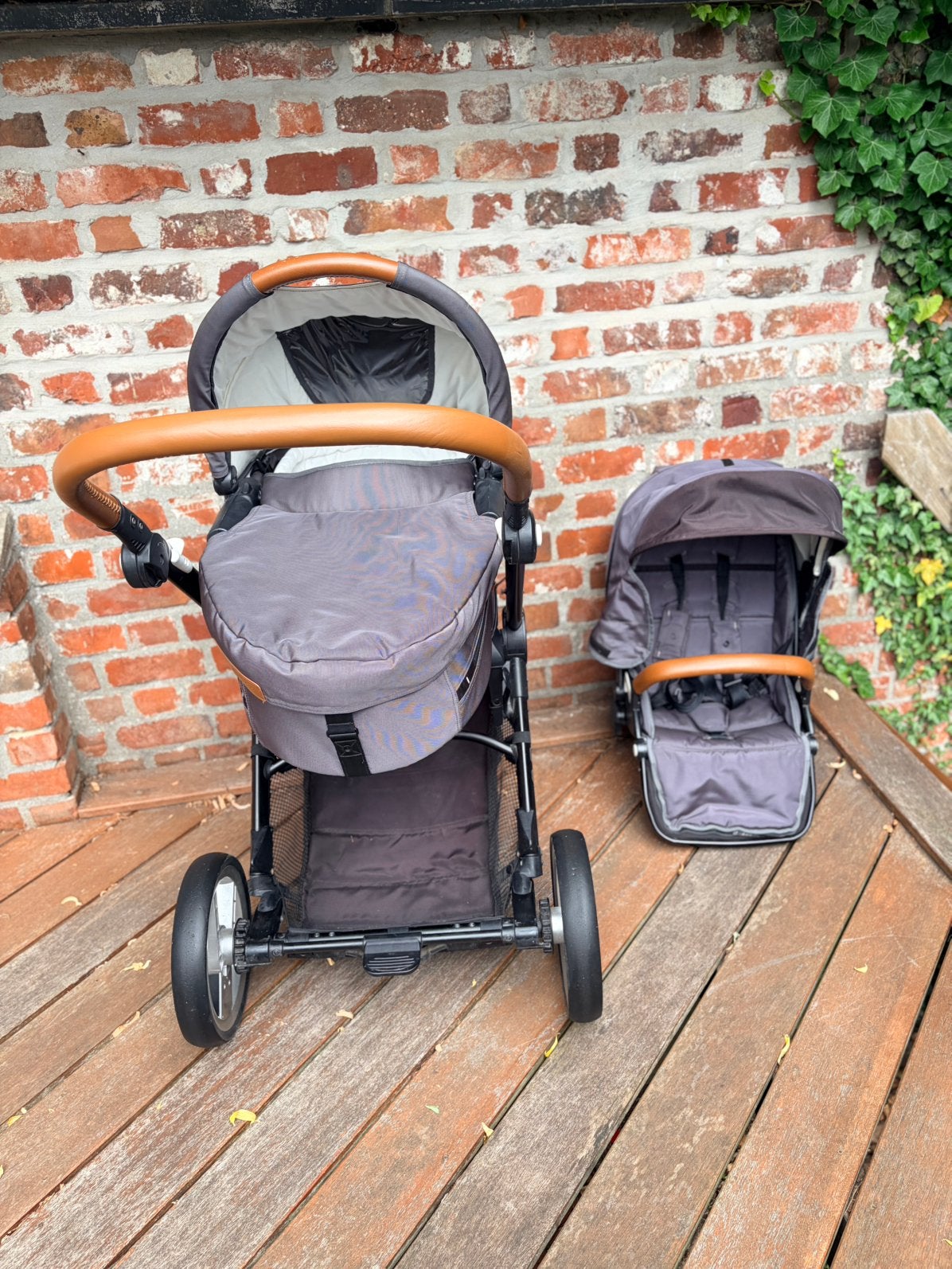 Wandelwagen/buggy Mutsi 2 in 1, Enlèvement, Comme neuf