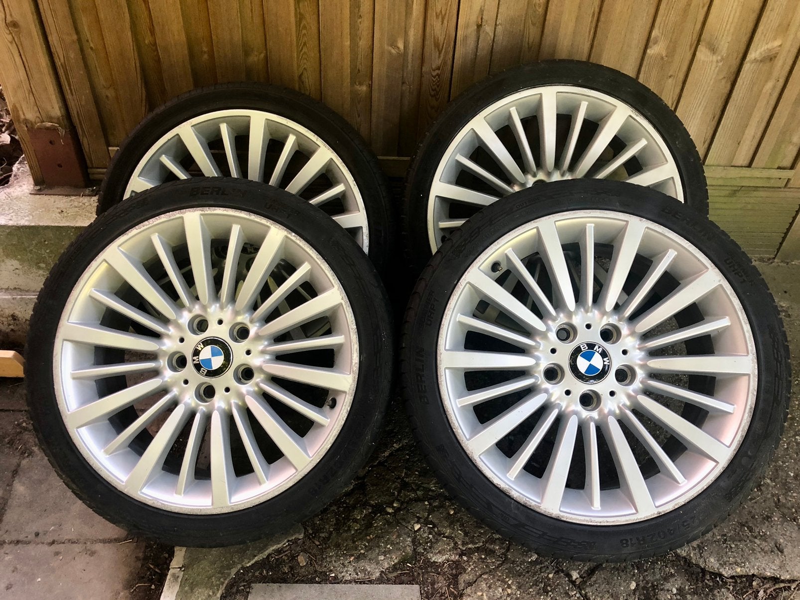 4 originele 18 inch BMW-velgen, Auto-onderdelen, Banden en Velgen, Ophalen, 18 inch, Gebruikt, Velg(en)