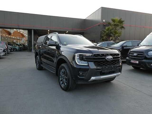 Ford Ranger 3.0 V6 240pk WILDTRAK 4x4 Hardtop Full '25, Euro 6, Entreprise, Automatique, Noir