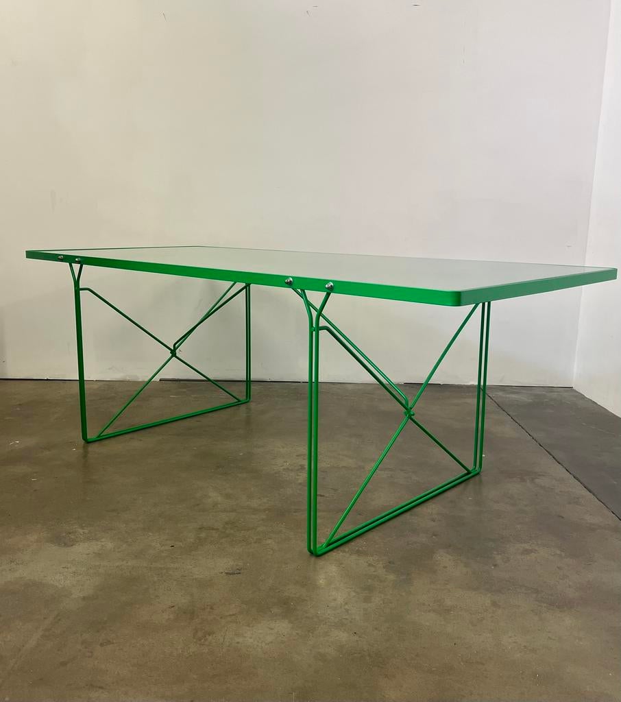 Table vintage Ikea 1990 - design N.Gammelgaard, Antiquités & Art, Antiquités | Meubles | Tables, Enlèvement