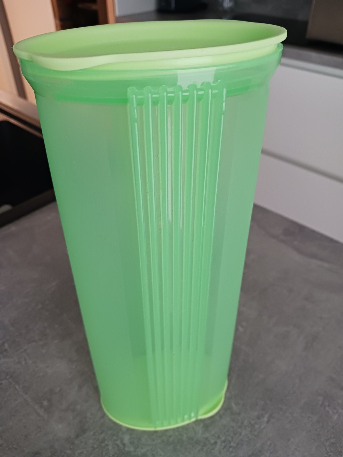 Groene spaghettidoos te koop., Ophalen, Gebruikt, Bewaardoos