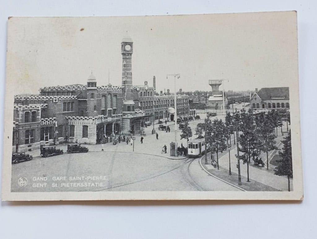Ancienne carte postale de Gand, Collections, Enlèvement
