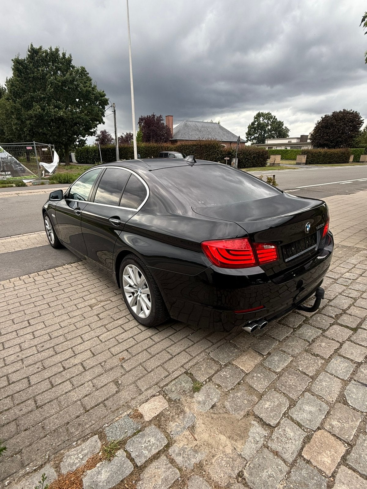 Mooie Bmw 520 D 2014 veel opties, Auto's, Euro 5, https://public.car-pass.be/vhr/1c2edf2c-69d4-45c0-ac9d-baef8acb4429, Leder, Bedrijf