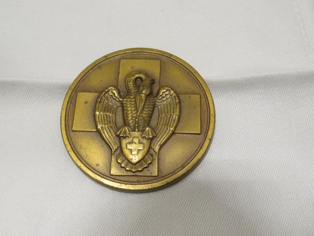 Ancienne médaille Croix Rouge, Enlèvement ou Envoi, Bronze