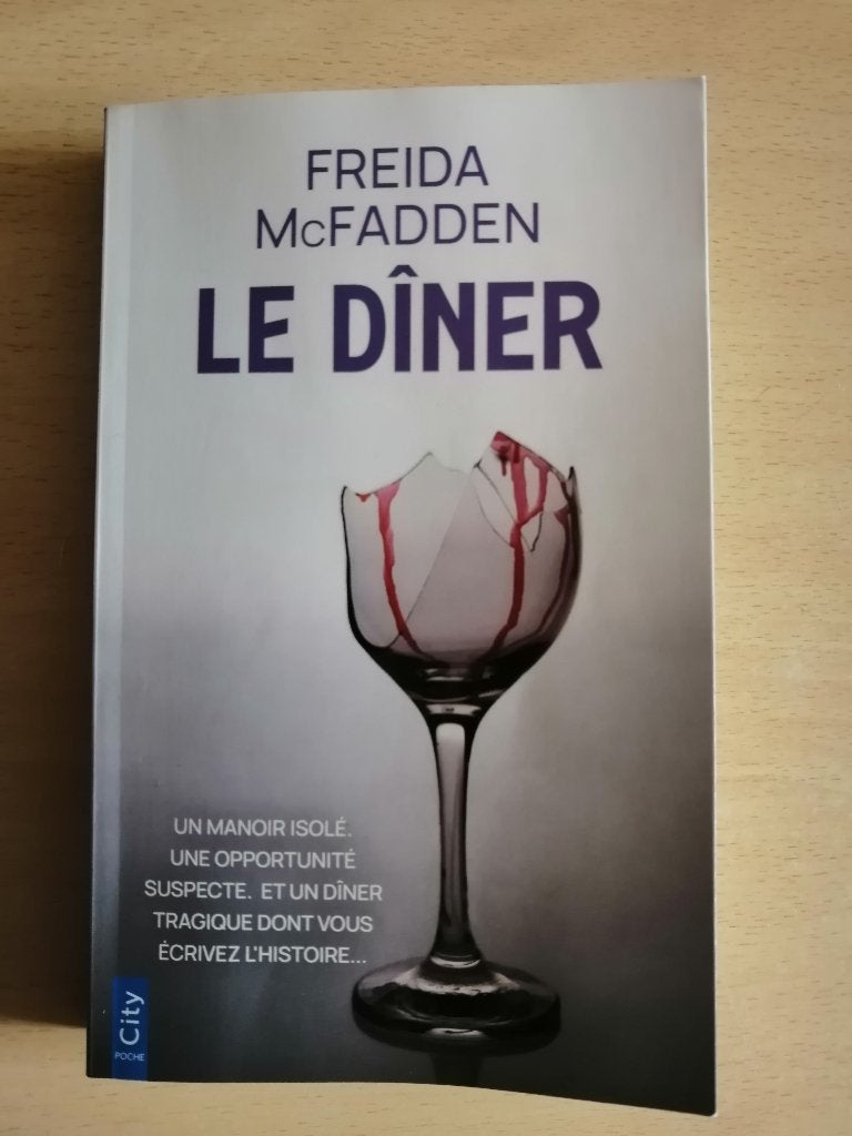 Le dîner de Freida McFadden (auteure de La femme de ménage), Enlèvement ou Envoi