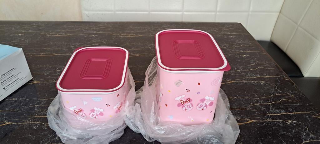 Nieuwe mickey set van tupperware, Maison & Meubles, Cuisine| Tupperware, Enlèvement ou Envoi, Neuf