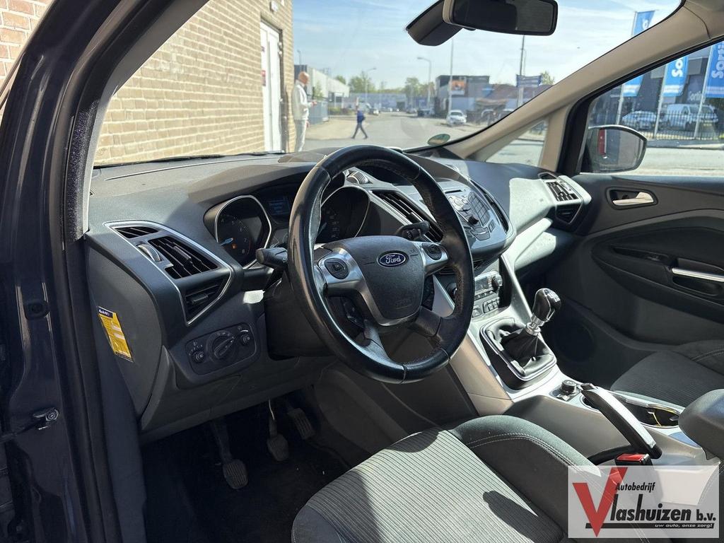 Ford C-Max 1.6 SCTi Titanium | Pano | Stoelverwarming | Clim, Argent ou Gris, Achat, Entreprise, Boîte manuelle