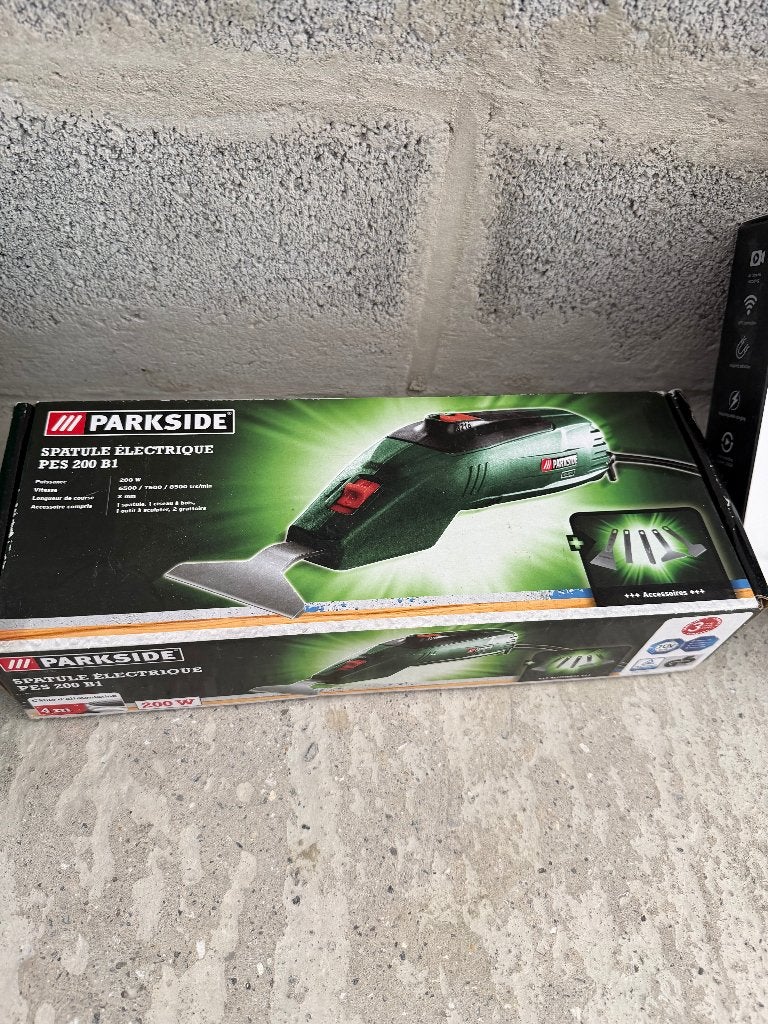 Spatule électrique Parkside 200W, Enlèvement, Comme neuf, Moins de 70 cm