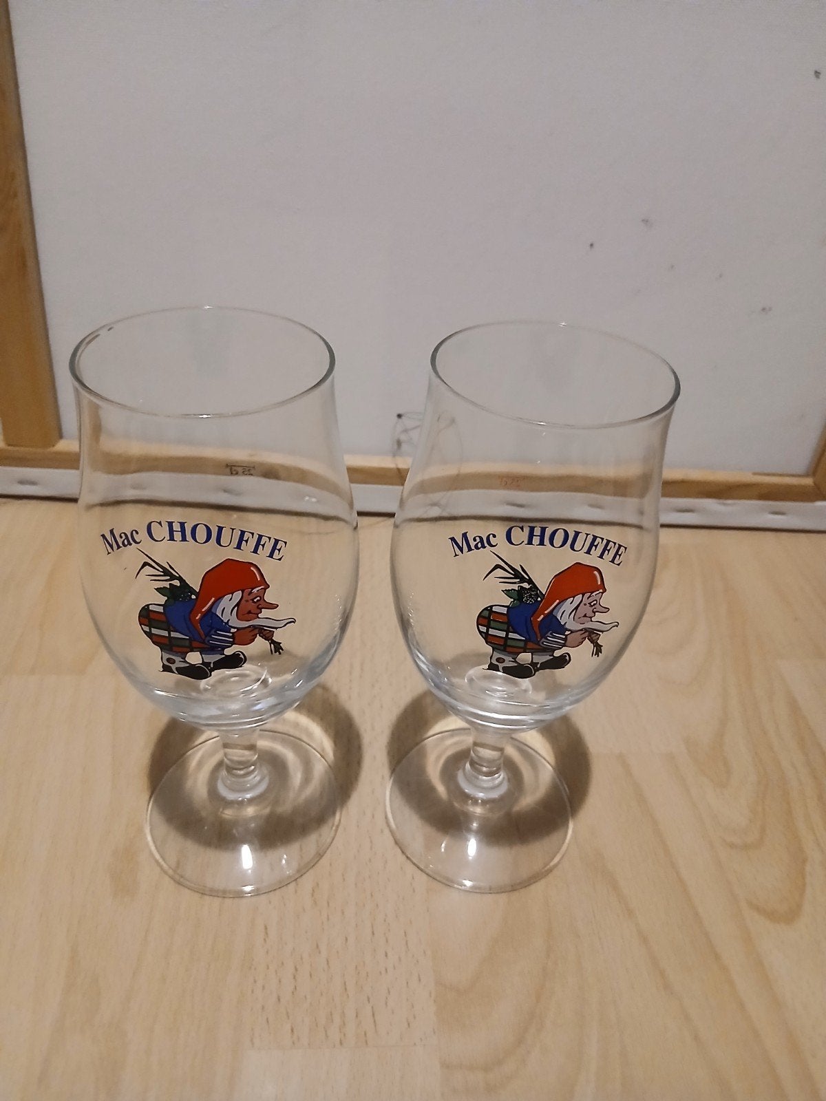 la chouffe MAC Chouffe glazen, Verzamelen, Ophalen