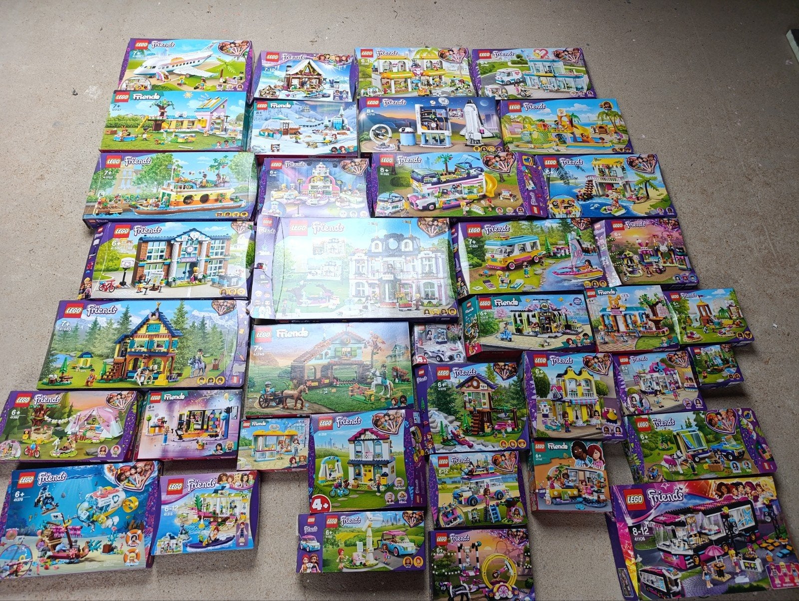 Grand lot Lego Friends avec boîte et livret, Enlèvement, Complet, Lego, Friends