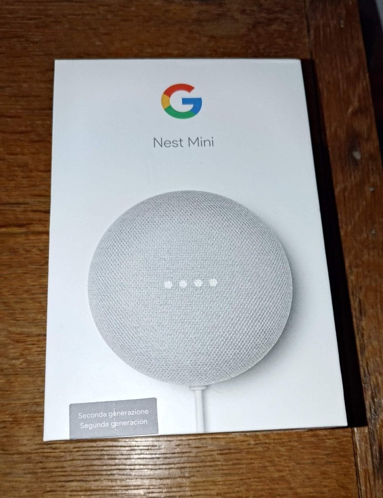 Google Nest Mini-assistent, Ophalen, Zo goed als nieuw, Google