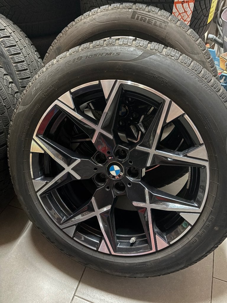 Kit hiver origine BMW X3 G45 19 p jantes + pneus, Autos : Pièces & Accessoires, Enlèvement, 19 pouces, Pneus hiver, Pneus et Jantes