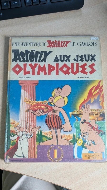 BD - Astérix aux jeux Olympiques - 1968 no 606, Plusieurs BD, Enlèvement ou Envoi, Utilisé, Goscinny-Uderzo